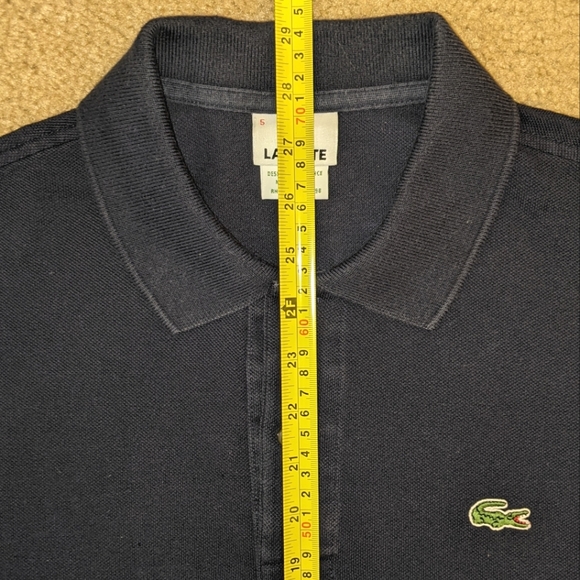 LACOSTE Polo Shirt Dark Blue - Picture 11 of 12